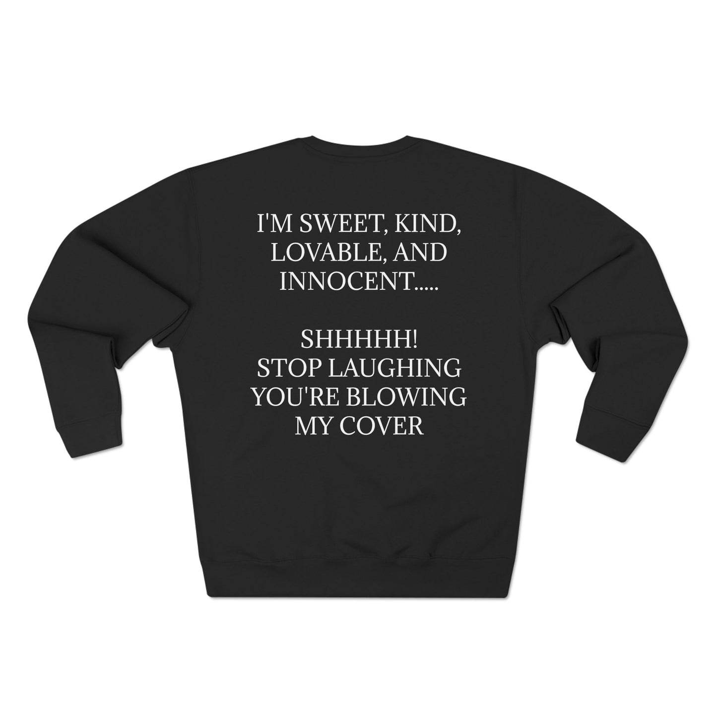 Blowing My Cover Unisex Crewneck Sweatshirt