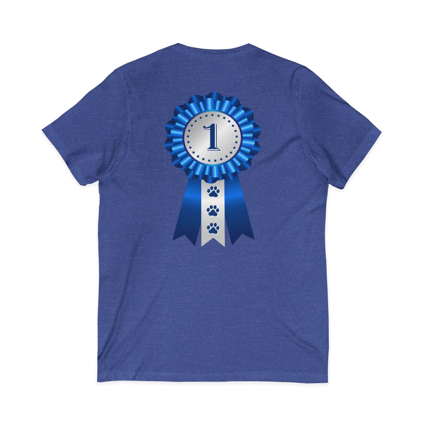 Show Ribbon Unisex Short Sleeve V-Neck Tee