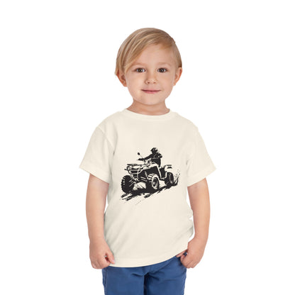 Slingin' Mud Quad Toddler Unisex Short Sleeve Crewneck Tee
