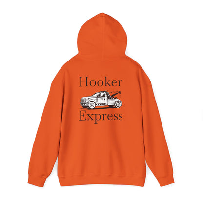 H**ker Express Wheel Lift Tow Truck Unisex Hoodie