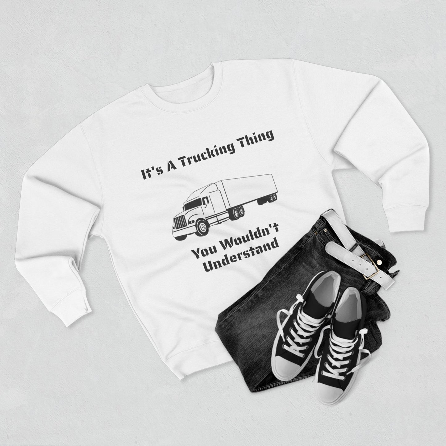 Trucking Thing Unisex Crewneck Sweatshirt