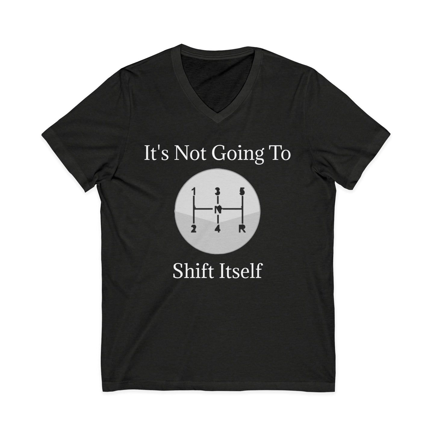 Shift Itself Unisex Short Sleeve V-Neck Tee