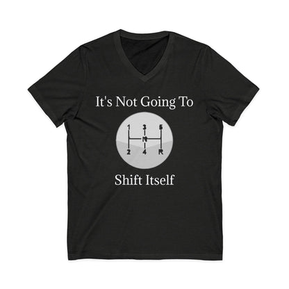Shift Itself Unisex Short Sleeve V-Neck Tee