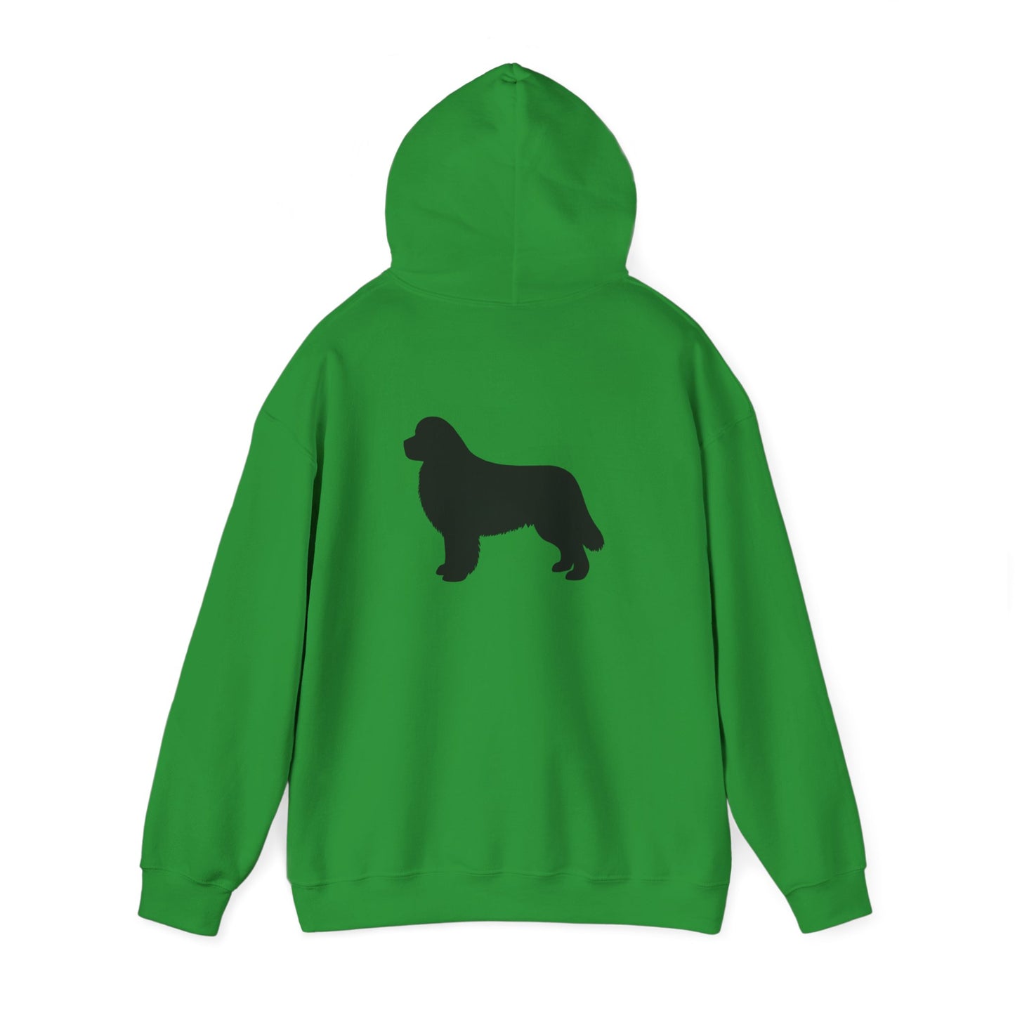 Newfie Silhouette Unisex Hoodie