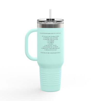 Password Insulated Travel Mug