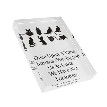 Once Upon A Time Acrylic Photo Block