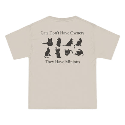 Cat Minions Men's Short-Sleeve Crewneck Tee