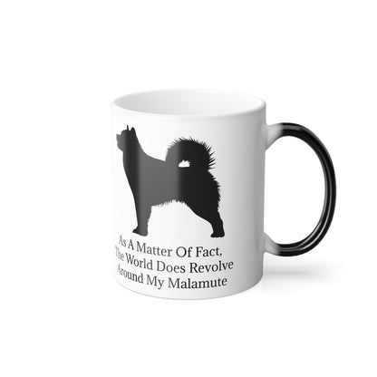 Matter Of Fact Malamute Color Changing Mug