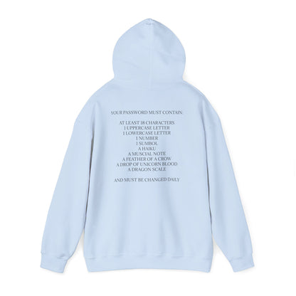 Password Unisex Hoodie