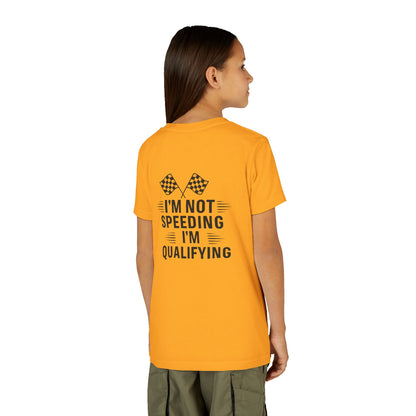 I'm Qualifying Youth Unisex Short Sleeve Crewneck Tee
