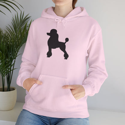 Poodle Silhouette Unisex Hoodie