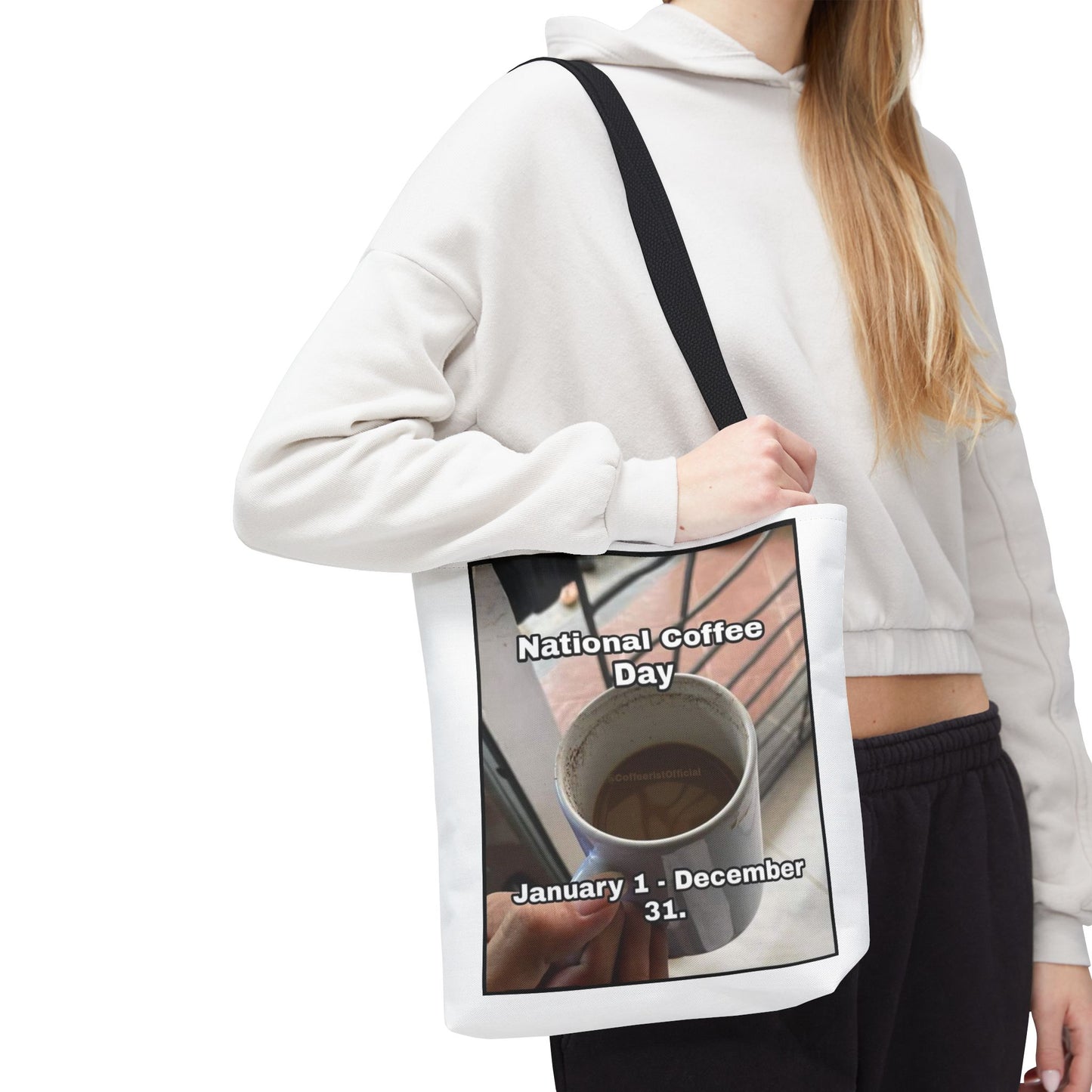 National Coffee Day Tote Bag
