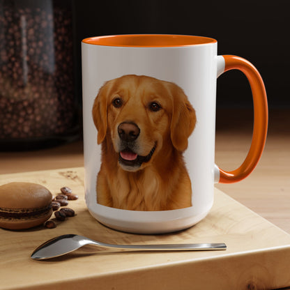Golden Head 2-Tone Coffee Mug