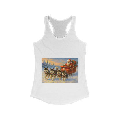Dashing Through The Snow Women's Racerback Tank