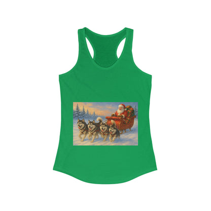 Dashing Through The Snow Women's Racerback Tank