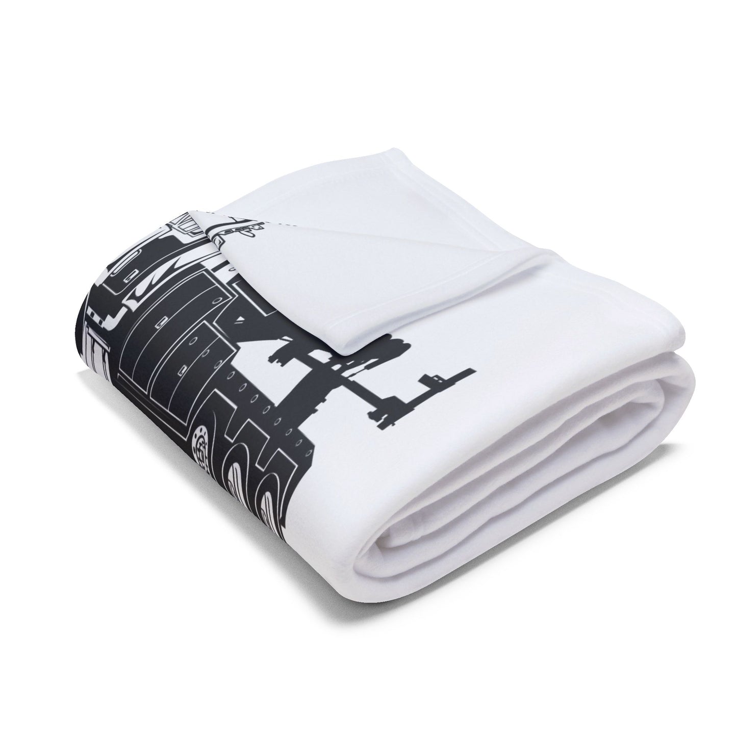 Size Does Matter Arctic Fleece Blanket