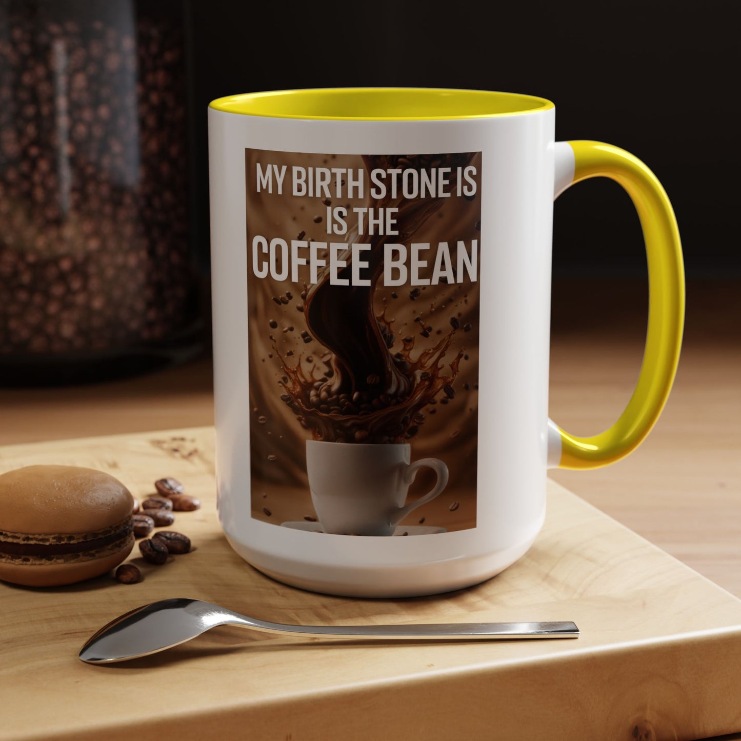 Birth Stone 2-Tone Coffee Mug