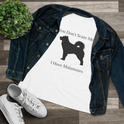 You Don't Scare Me Women's Short Sleeve Crewneck Tee