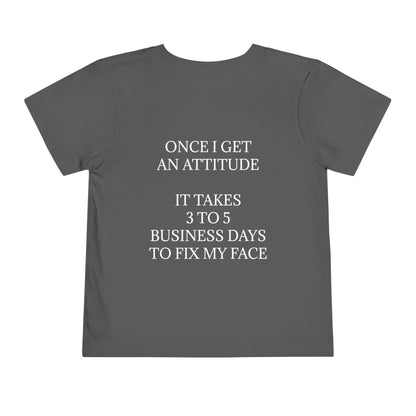 Fix My Face Toddler Unisex Short Sleeve Crewneck Tee