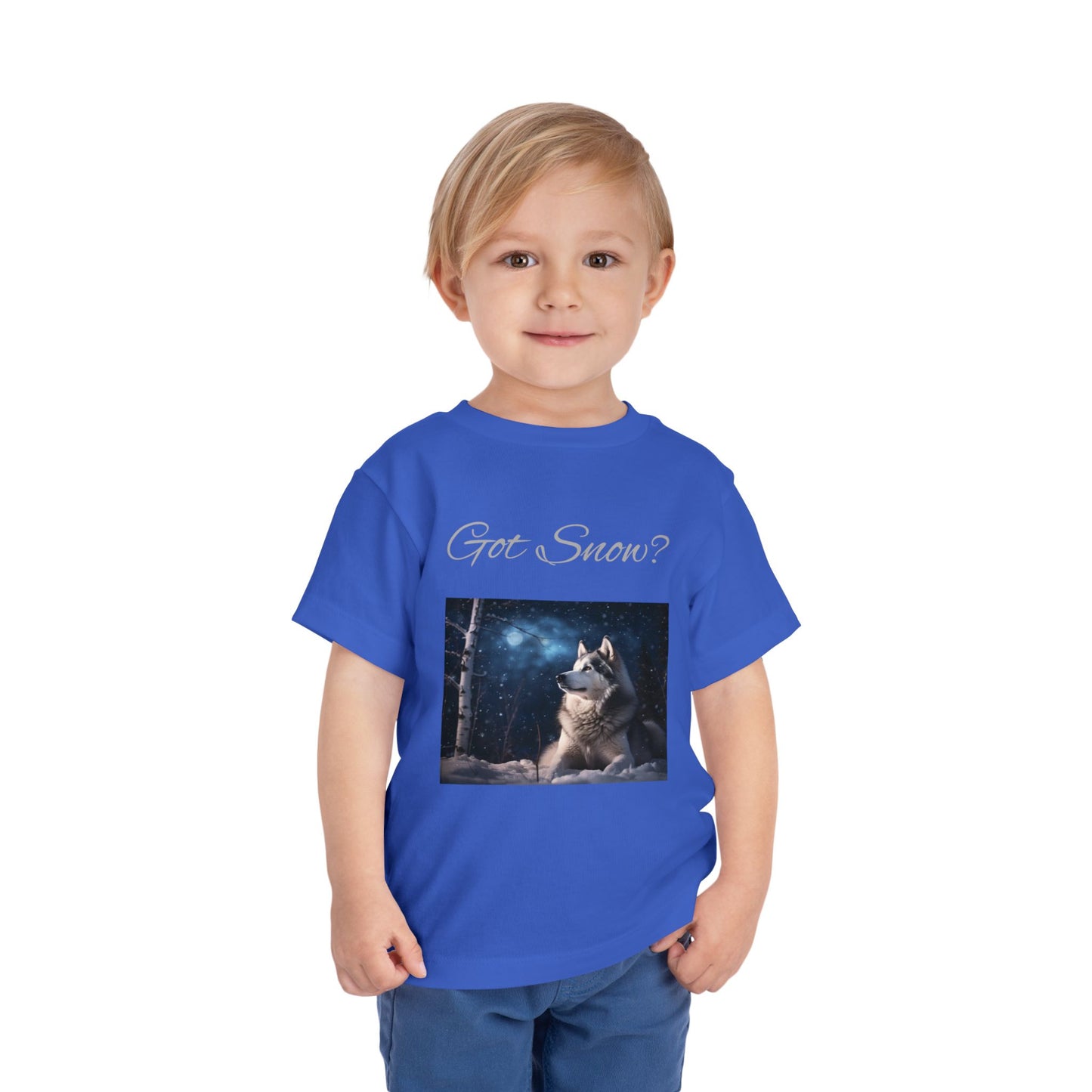 Got Snow? Toddler Unisex Short Sleeve Crewneck Tee