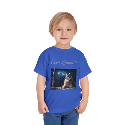 Got Snow? Toddler Unisex Short Sleeve Crewneck Tee