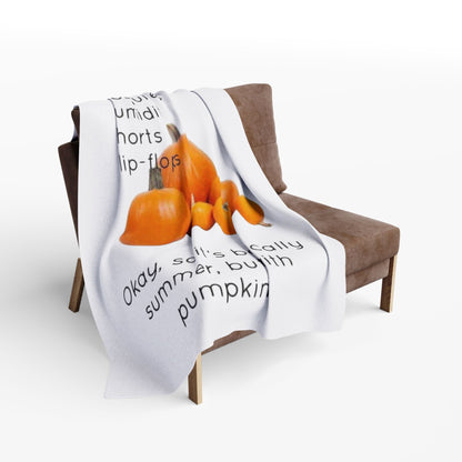 Fall In The South Arctic Fleece Blanket