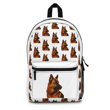 German Shepherd Head Backpack