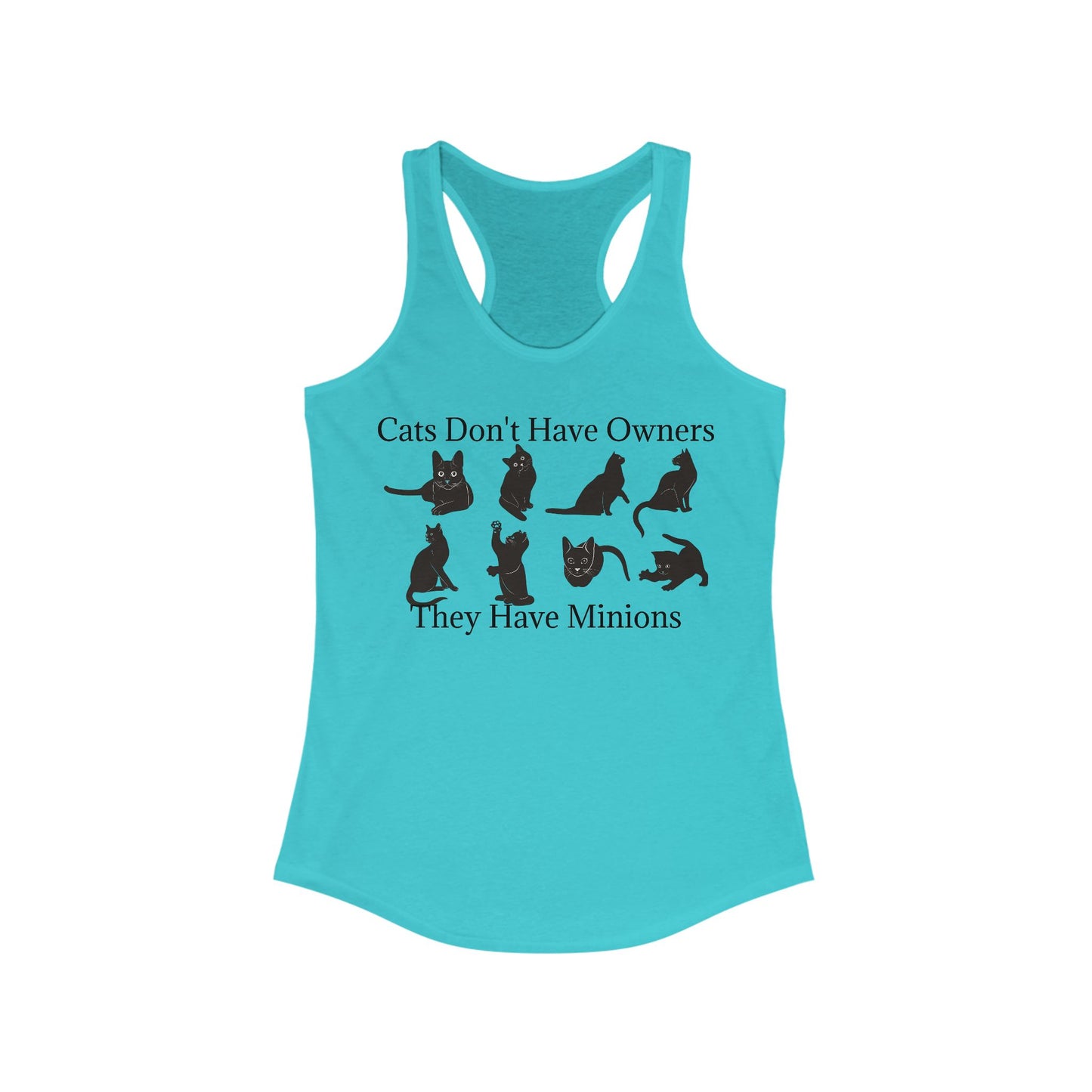 Cat Minions Women's Racerback Tank