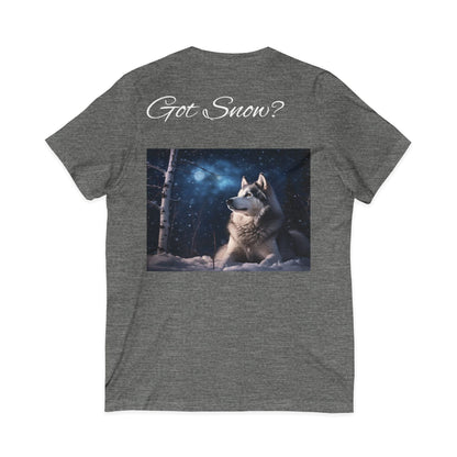 Got Snow? Unisex Short Sleeve V-Neck Tee