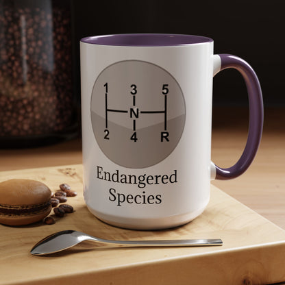 Endangered Species 2-Tone Coffee Mug