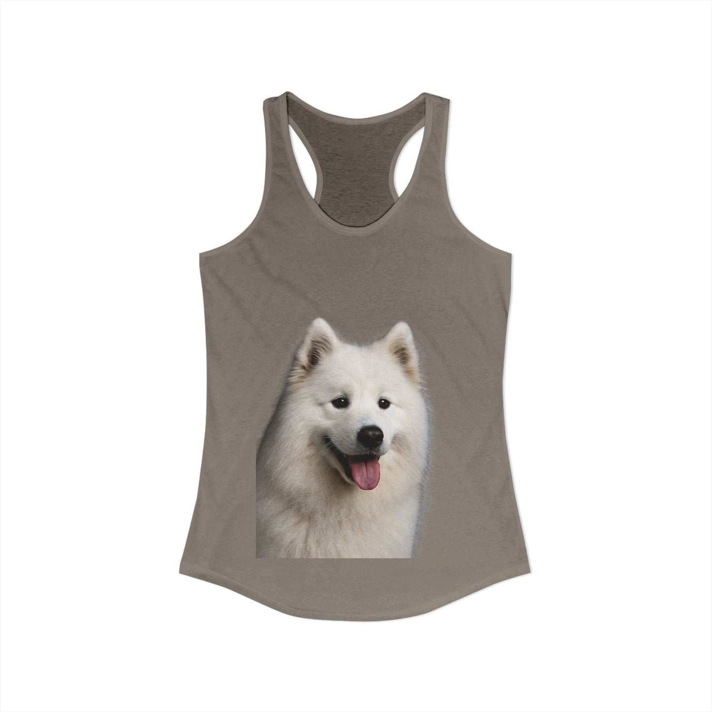 Samoyed Head Women's Racerback Tank