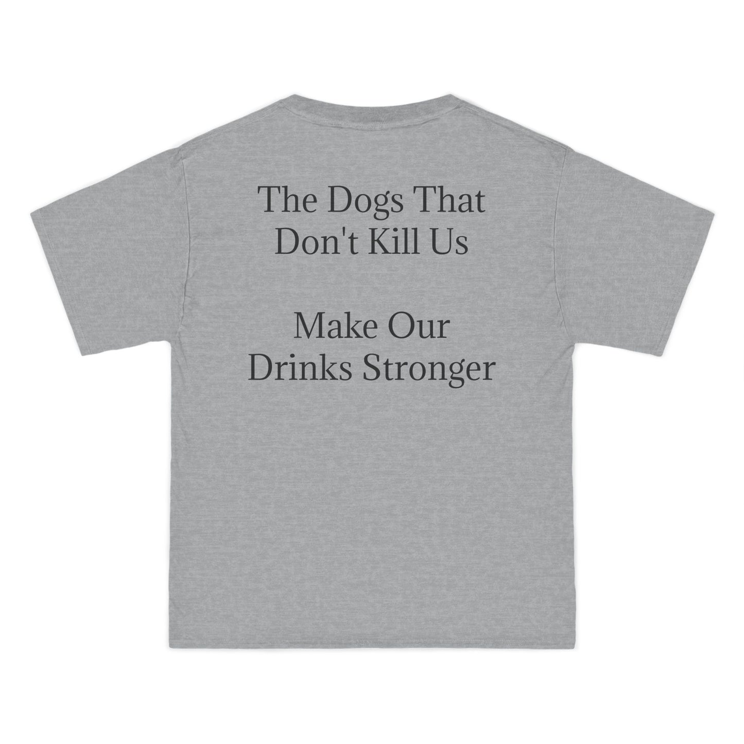 Drinks Stronger Men's Short-Sleeve Crewneck Tee