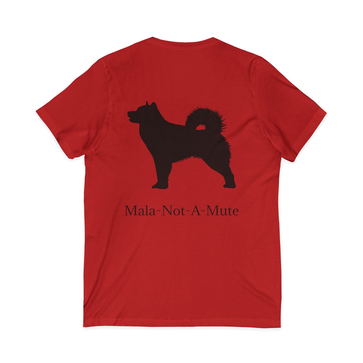 Mala-Not-A-Mute Unisex Short Sleeve V-Neck Tee