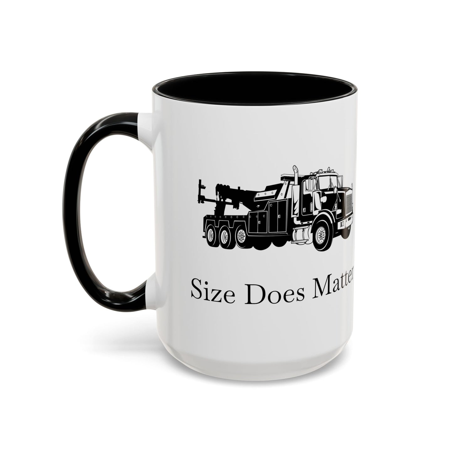 Size Does Matter 2-Tone Coffee Mug