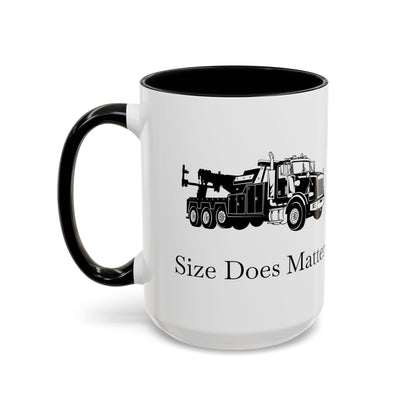 Size Does Matter 2-Tone Coffee Mug