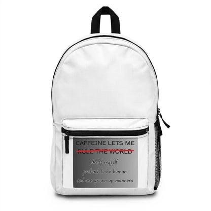 Caffeine Lets Me Backpack