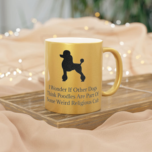 I Wonder Metallic Coffee Mug