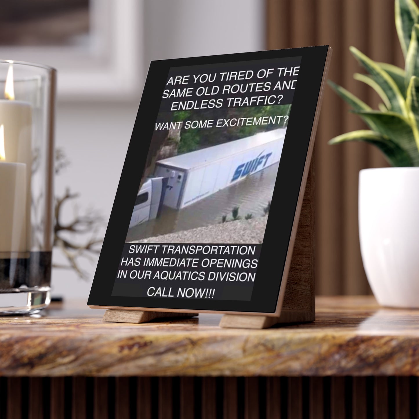 Swift Aquatics Ceramic Photo Tile