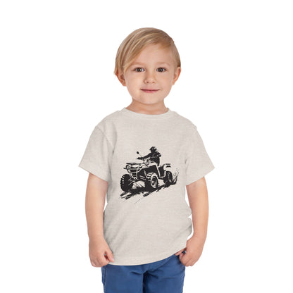 Slingin' Mud Quad Toddler Unisex Short Sleeve Crewneck Tee