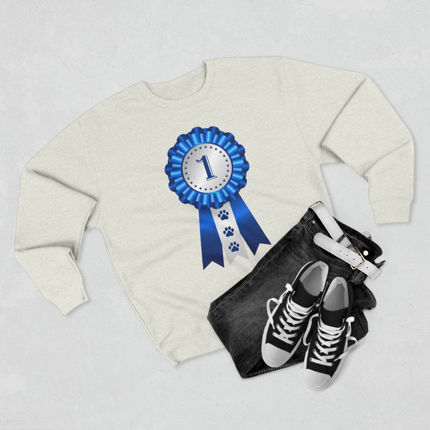 Show Ribbon Unisex Crewneck Sweatshirt