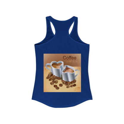Coffee With Love Women's Racerback Tank