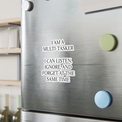 Multi-Tasker Vinyl Decal