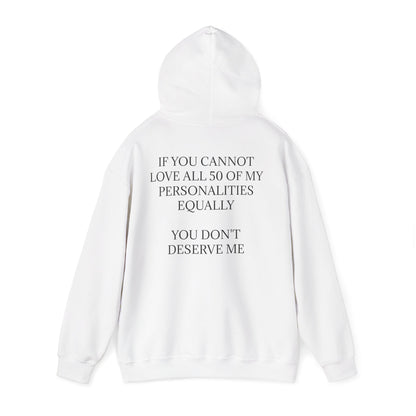 50 Personalities Unisex Hoodie