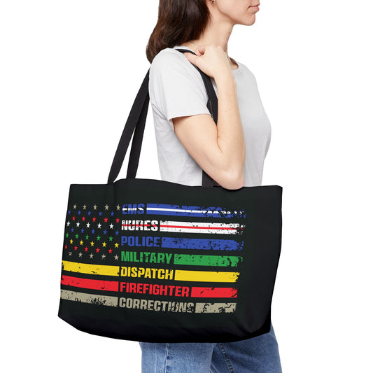 First Responder Weekender Tote Bag
