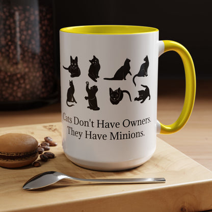 Cat Minions 2-Tone Coffee Mug