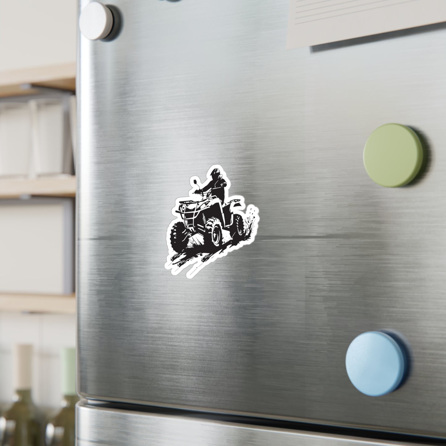 Slingin' Mud Quad Vinyl Decal