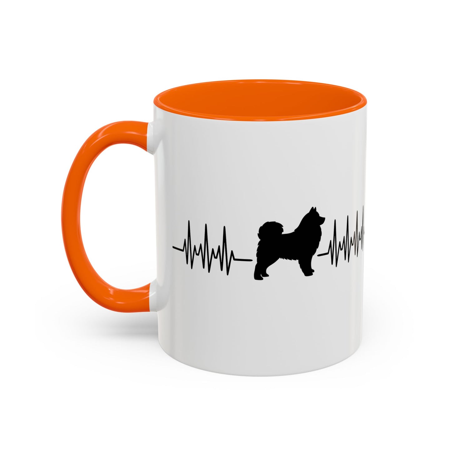 My Heart Beats For Samoyeds 2-Tone Coffee Mug