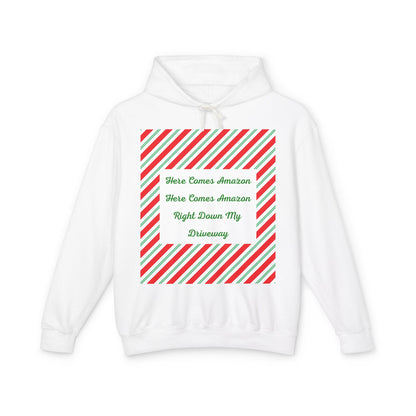 Here Comes Amazon Unisex Lightweight Hoodie