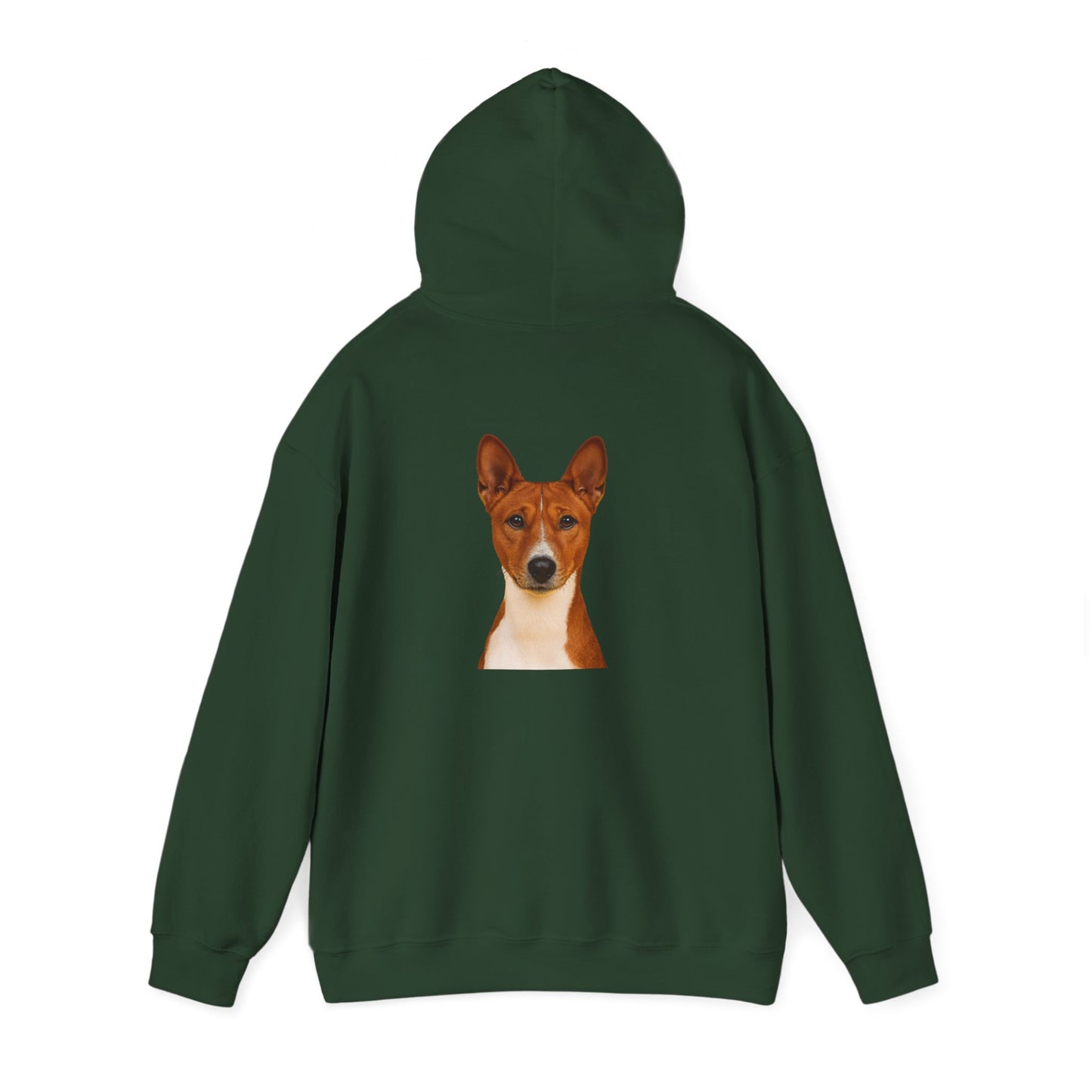 Basenji Head Unisex Hoodie
