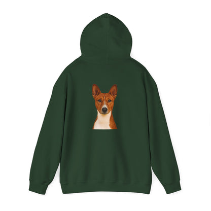 Basenji Head Unisex Hoodie